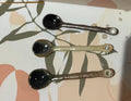 Ceramic Teaspoon Shino Blue (13cm)