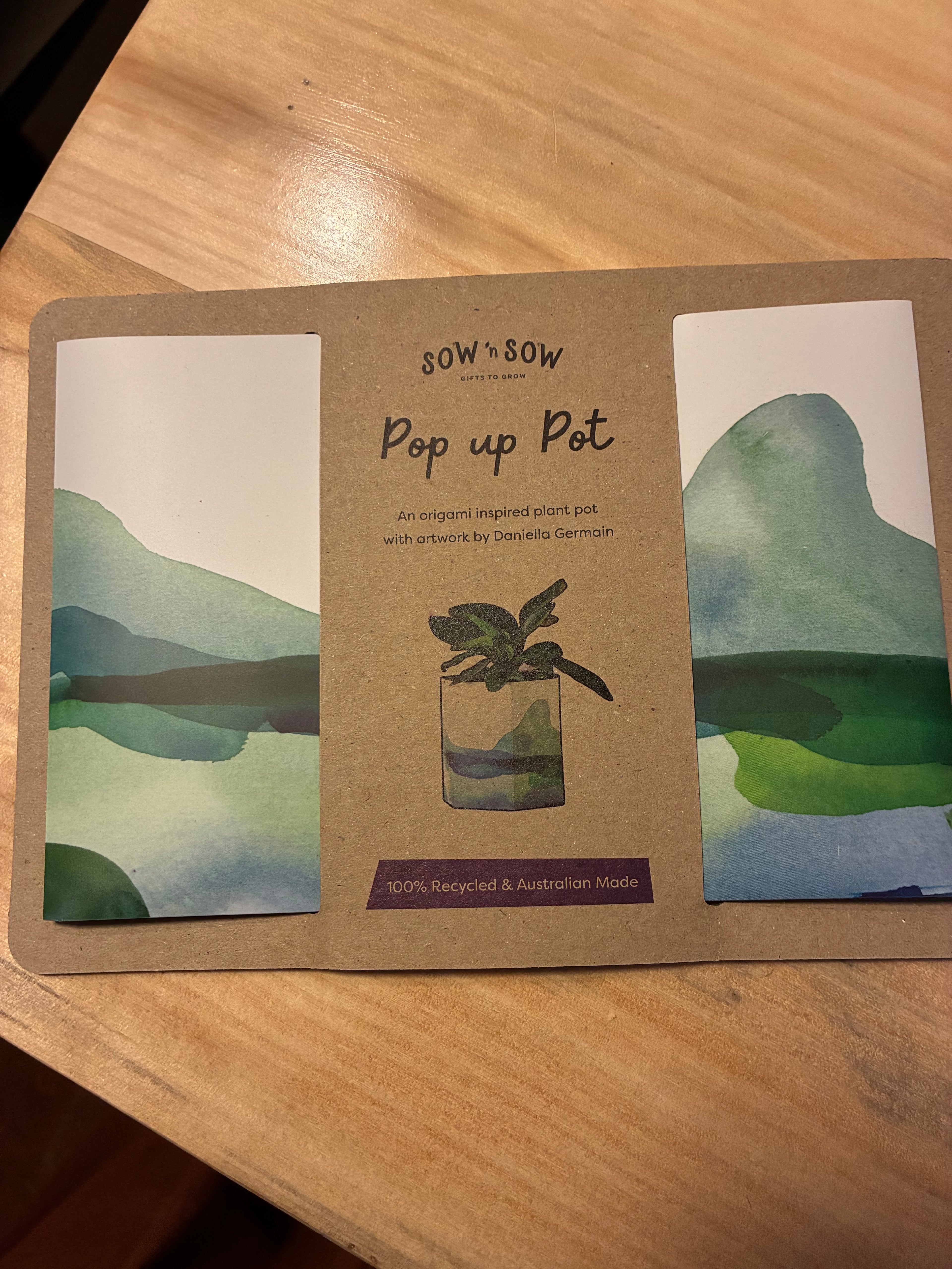 Pop up Pot Sow n Sow